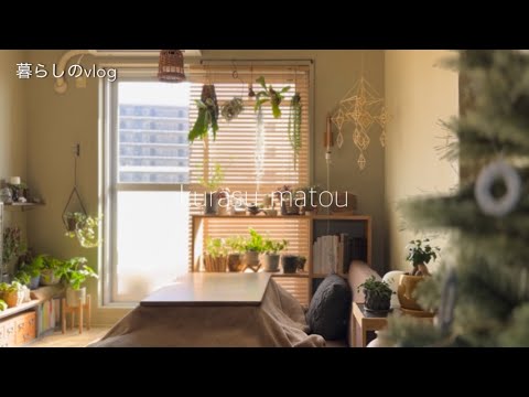 無印良品の棚を使ってリビングの模様替え/ living room makeover /植物のある暮らし/団地暮らし