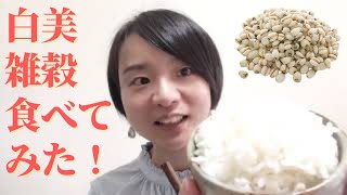 大注目の雑穀ブレンドを食べてみた！