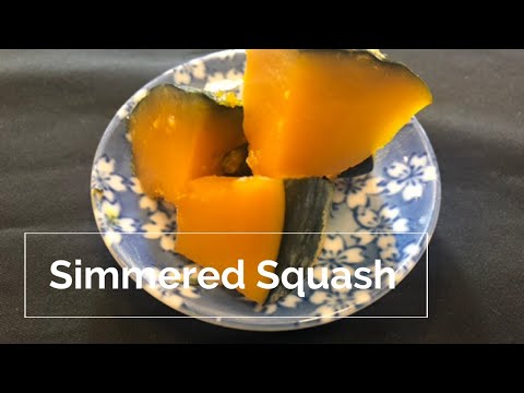 Simmered Squash in 1 min