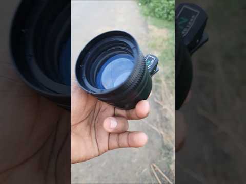 DSLR Setup Macro Lens For Mobile