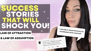 These Success Stories Will SHOCK You | Law of Attraction & Law of Assumption