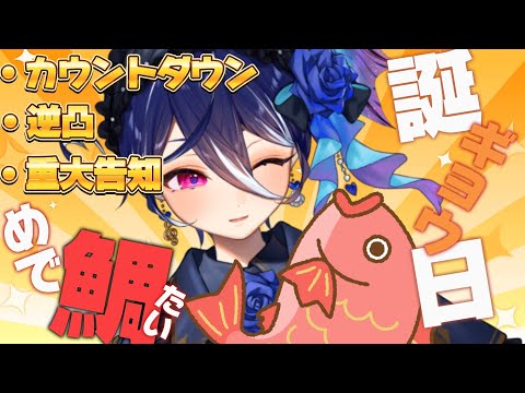 誕生日カウントダウン！逆凸 ＆ 重大告知 アリ！【碧海ヒカル/AiceClass】