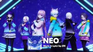 【MMD Vroid x Proseka】✨- NEO by JIN (Project SEKAI ft. Hatsune Miku) -✨