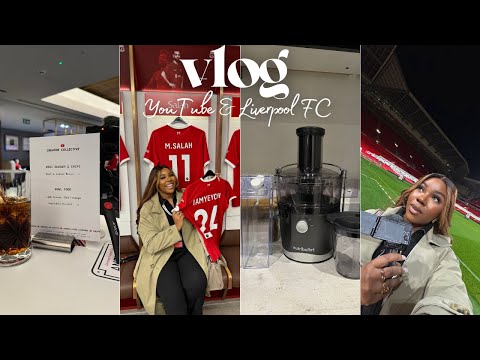 VLOG| YOUTUBE & LIVERPOOL FC CALLED, this is HUGE!, Anfield stadium tour, I STARTED JUICING & more