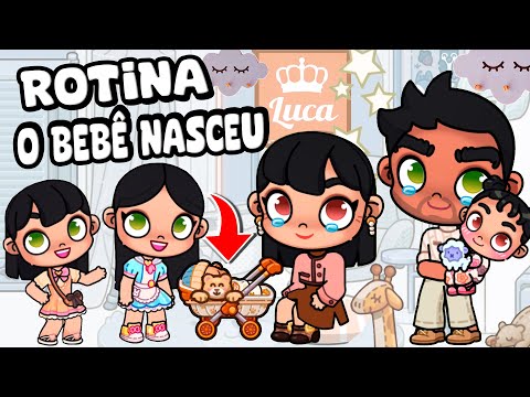 ROTINA NASCIMENTO DO BEBÊ | AVATAR WORLD ROTINAS E HISTÓRIAS