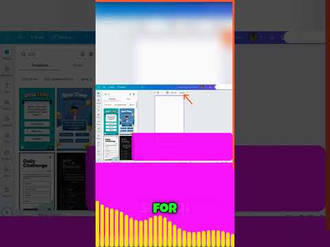 Choosing the Right Template for a Video Quiz in Canva  #canvatipsandtricks