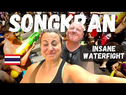 World’s BIGGEST WATER FIGHT! | INSANE Bangkok Songkran Festival 2023