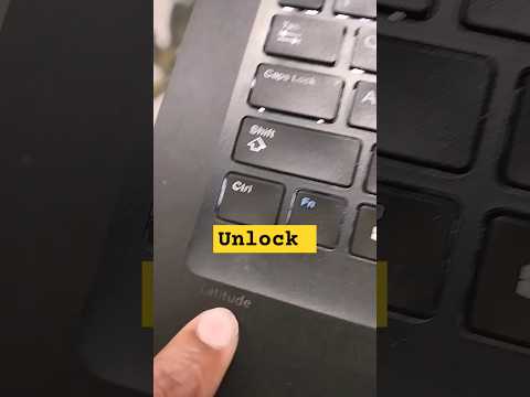 Dell Latitude 7480 Series Laptop Function Key's Lock/ Unlock ShortCut Key's#macnitesh#keyboardtricks