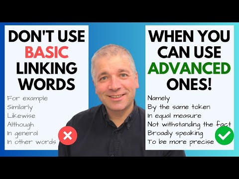 Improve English Speaking Skills: Learn Advanced English Linking Words (PART 2)