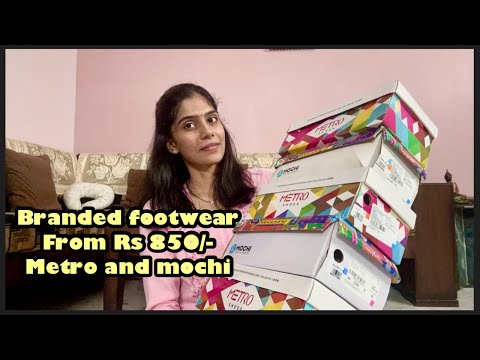 Branded footwear collection for women|Metro and mochi footwear from Rs 850/-|Amazon footwear|Ramya