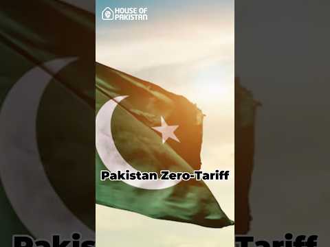 Pakistan Zero-Tariff Trade Zone