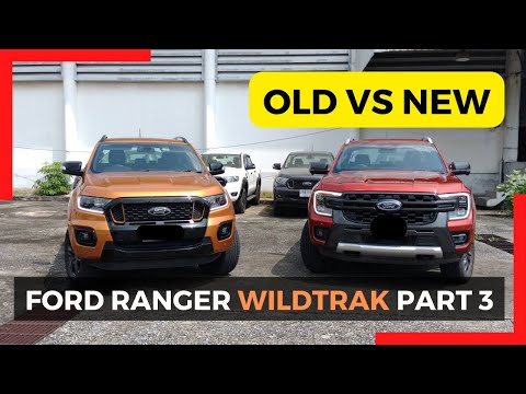 Part 3 NEW vs OLD 2023 Ford Ranger Wildtrak | 2023 Ford Ranger Wildtrak 4x4  #shorts