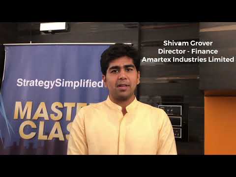 Shivam Grover - Finance Director - Amartex Industries Ltd. - MasterClass® Testimonial