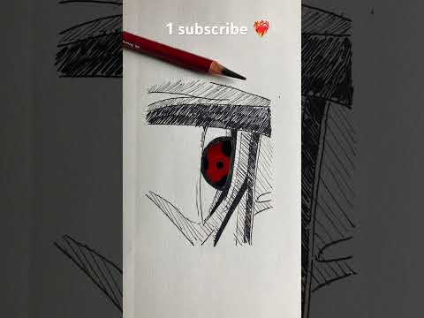 Sharingan edit || #naruto #art #shorts #drawing #youtubeshorts #viral #anime