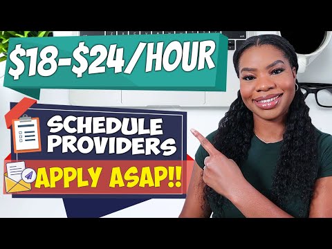 Work From Home! $18-$24/hr Appointment Scheduler (Now Hiring!)