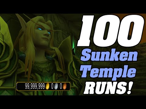 I Ran Sunken Temple 100 Times For Gold - Here's What I Made!