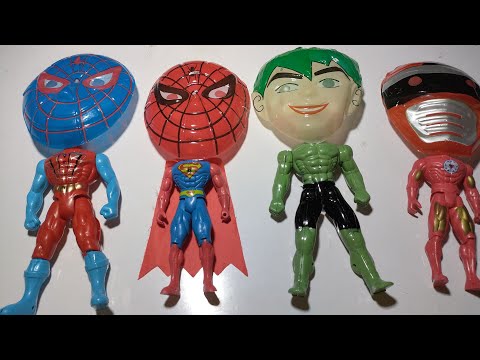 Avengers Movie Characters | Marvel Avengers vs Spiderman | Avengers Figure Action | ASMR Toys