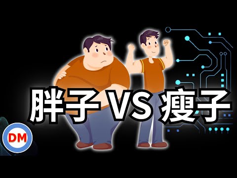 胖子和瘦子的生活差異【糖老大】