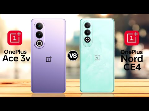 OnePlus Ace 3v 5G VS OnePlus Nord CE4 5G