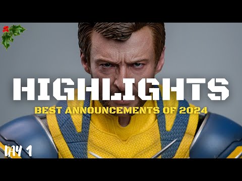 HOT TOYS | THE BEST ANNOUNCEMENTS OF 2024 #hottoys #marvel #dc #starwars