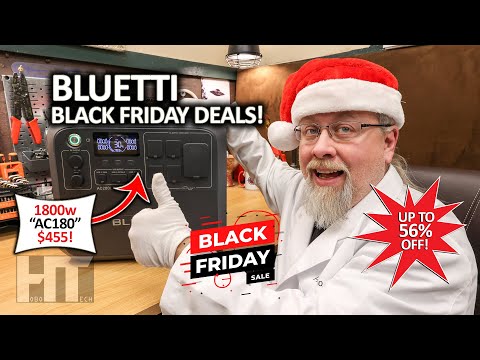 BLUETTI Black Friday Solar Generator | Power Station Sales!