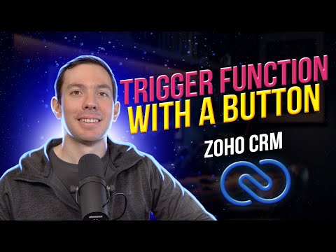 Custom button to trigger a function in Zoho CRM