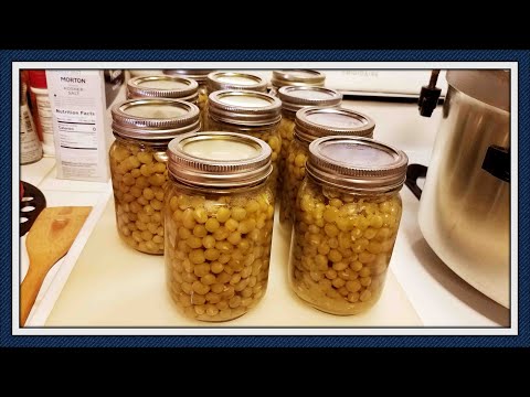 Safely Canning Dry Green Peas