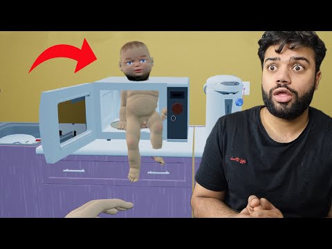 Cooking My Baby In The Oven (MOTHER SIMULATOR) - Part 2 | Funny Game !!!