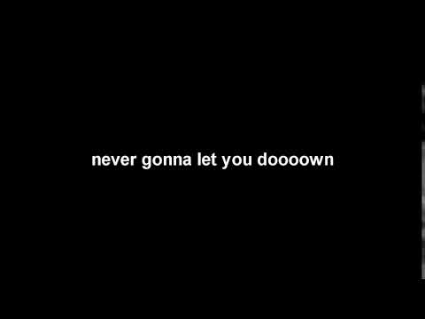 never gonna let you down (49/65)