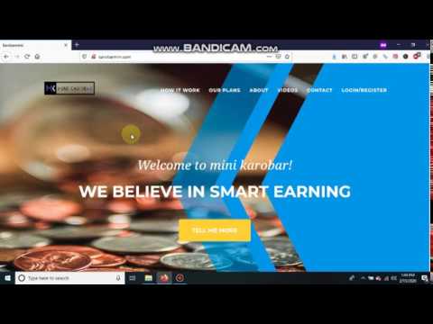 How To Earn Money Online in Karobar Mini | Easy work Earn Daily 500 | www.karobarmini.com