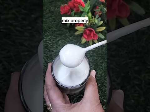 Korean Glass Skin Secret | Diy Night Cream #skincare #nightcream #shorts #shortvideo #shortsfeed