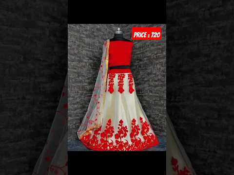 Semi Stitched Lehenga Choli || Online delivery #shorts