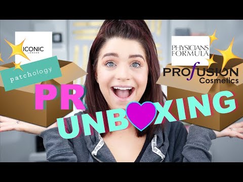 PR UNBOXING PROFUSION | PHYSICIANS FORMULA | GREETABL & MORE