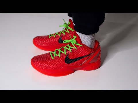 FIRST LOOK: Nike Kobe 6 Protro 'Reverse Grinch' (Review, On-Feet Look)