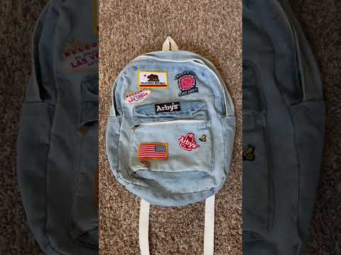 DIY Patch Backpack 🎒