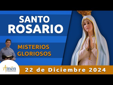 Santo Rosario Hoy Domingo 22 Diciembre 2024 l Padre Carlos Yepes l Misterios  Gloriosos | Rosario