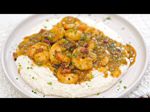 the BEST Shrimp & Creamy Grits Recipe