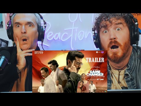 Game Changer Trailer (Telugu) | Ram Charan | Kiara Advani | Shankar | REACTION!!!