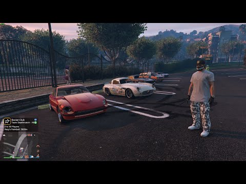 GTA Online - Killer Clowns Classic Race Car Meet