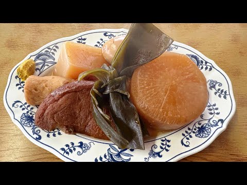 【秋田】仙岩峠の茶屋にて名物おでん。