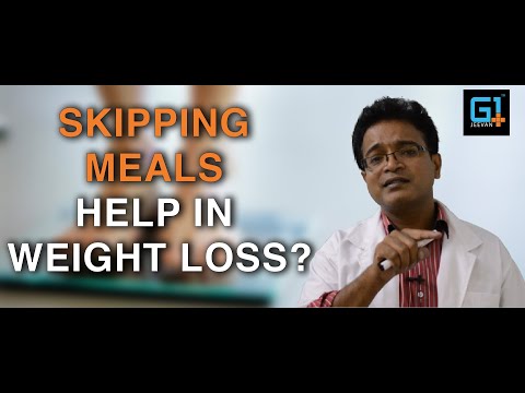 Does skipping the major meals help in weight loss?