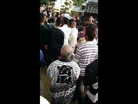 平成28年度　北条秋祭り　遍路が(￣□||||！！[MATURIだぁψ(｀∇´)ψ。Japanese festiv。熱き漢たちのfight。]オーマイガー!!