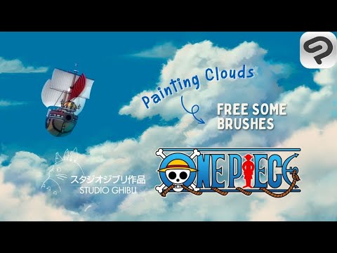 Tutorial Draw Clouds Like Ghibli in Clip Studio Paint