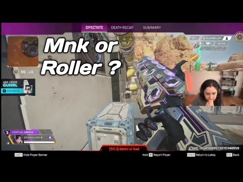 Streamer Calls my Controller Movement MnK, Fastest Roller Aim & Movement in Apex Legends