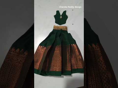 Silk Lehenga stitching tutorial#amazing design#cutting and stitching tutorial#fashion