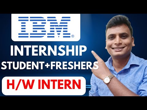 Biggest Hiring 🔥  IBM Hiring interns | Online Training And Internship | Internship 2024 H/W Intern