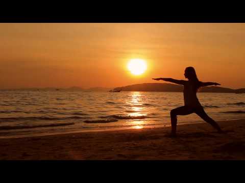 Yoga Sunset Ocean Free Video Clip Downloadi