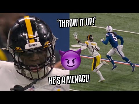 George Pickens Vs Stephon Gilmore 🤬 ‘PHYSICAL!’ (WR vs CB) 2022 Steelers Vs Colts highlights