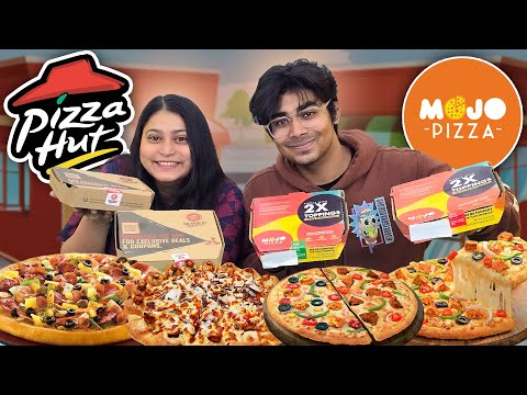 Spending Rs500 on PIZZA HUT vs Rs500 on MOJO PIZZA🍕