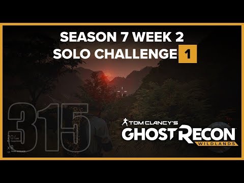 Ghost Recon Wildlands Ep 315 - S07W02 Solo Challenge 1 Destroy vehicles in Monte Puncu with an APC